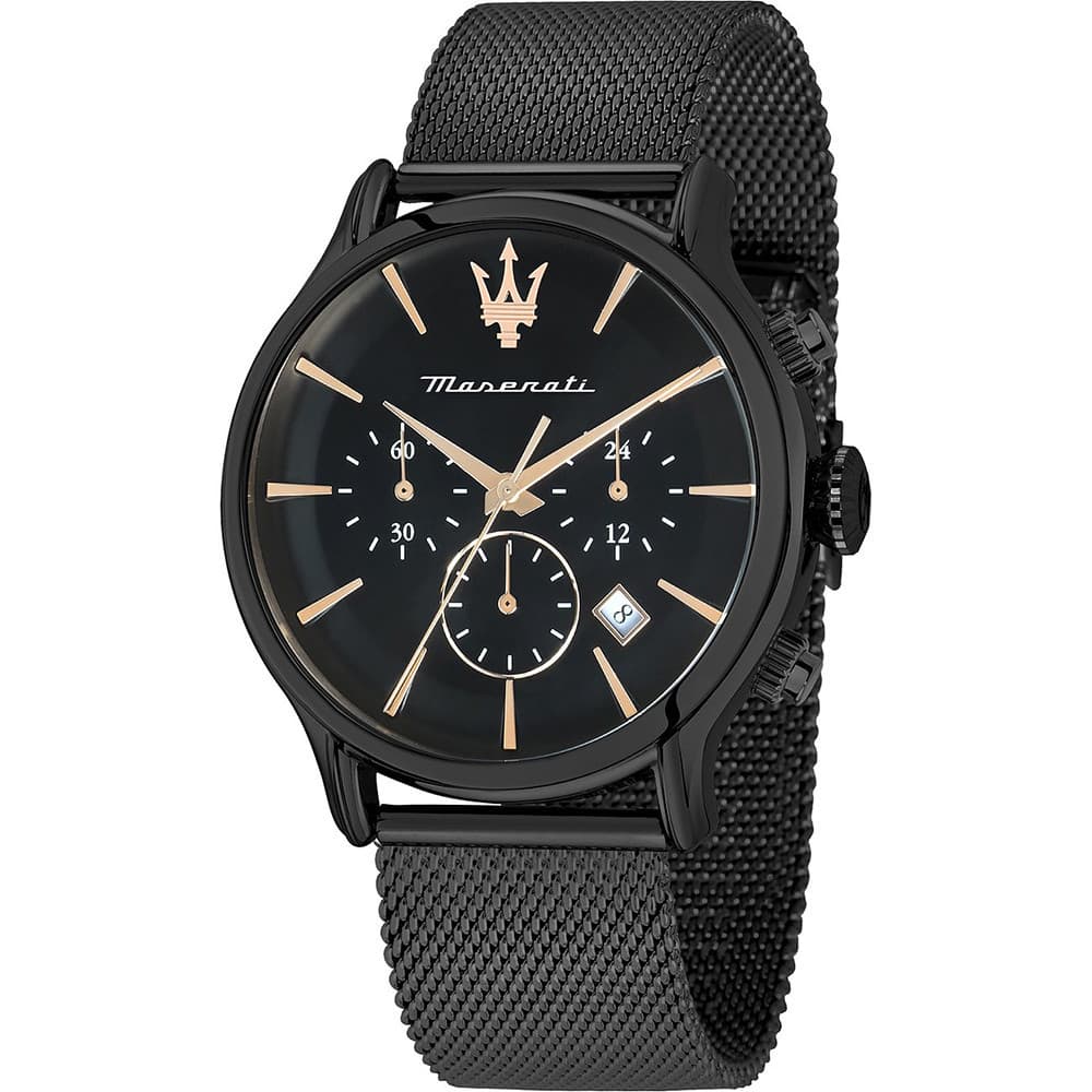 Maserati Montre Maserati en Acier Noir