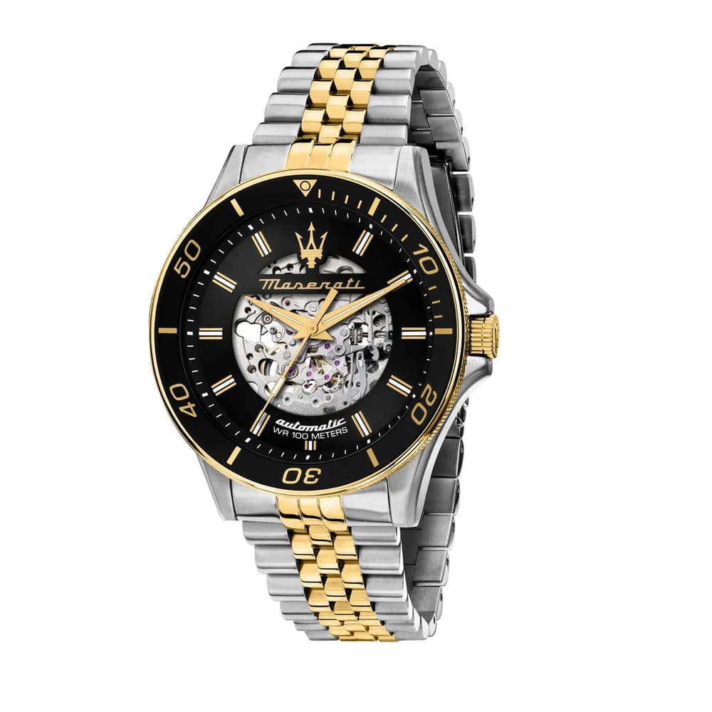 Maserati Montre automatique Homme Sfida Noir