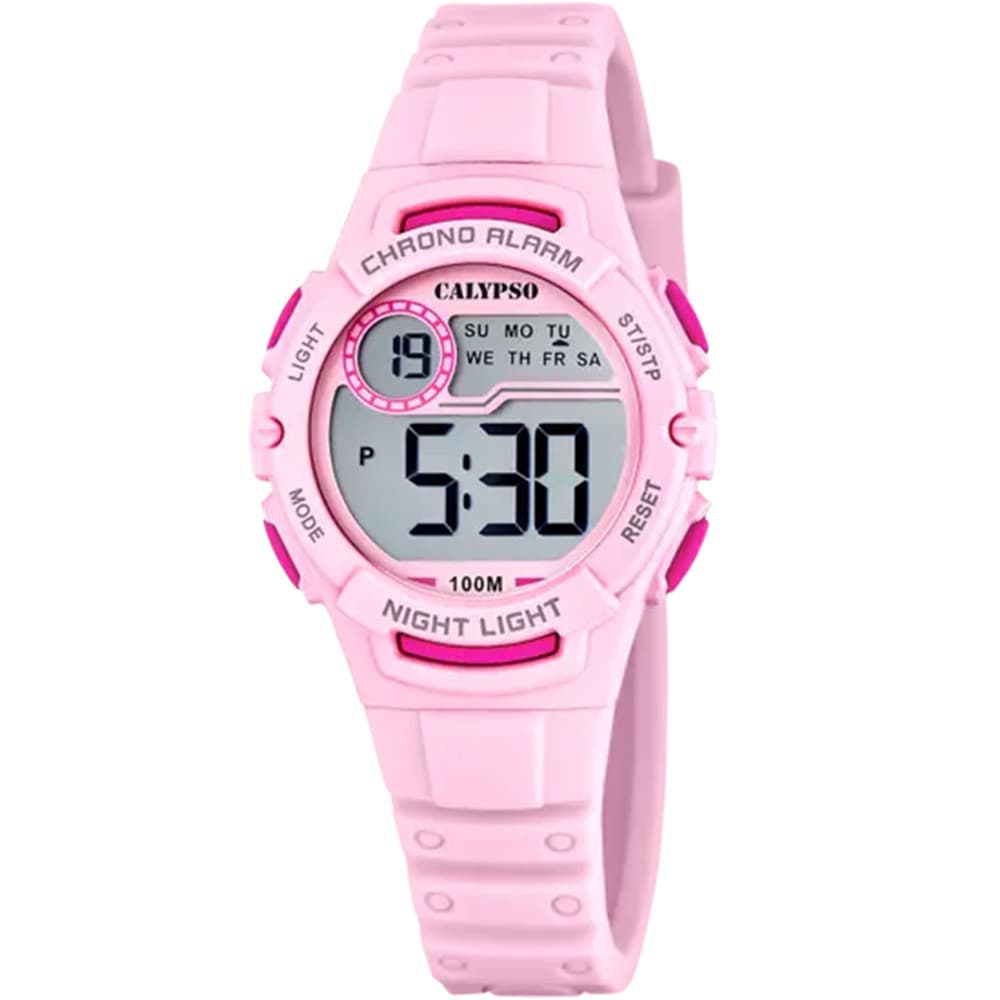 Calypso Montre Calypso en Caoutchouc Rose