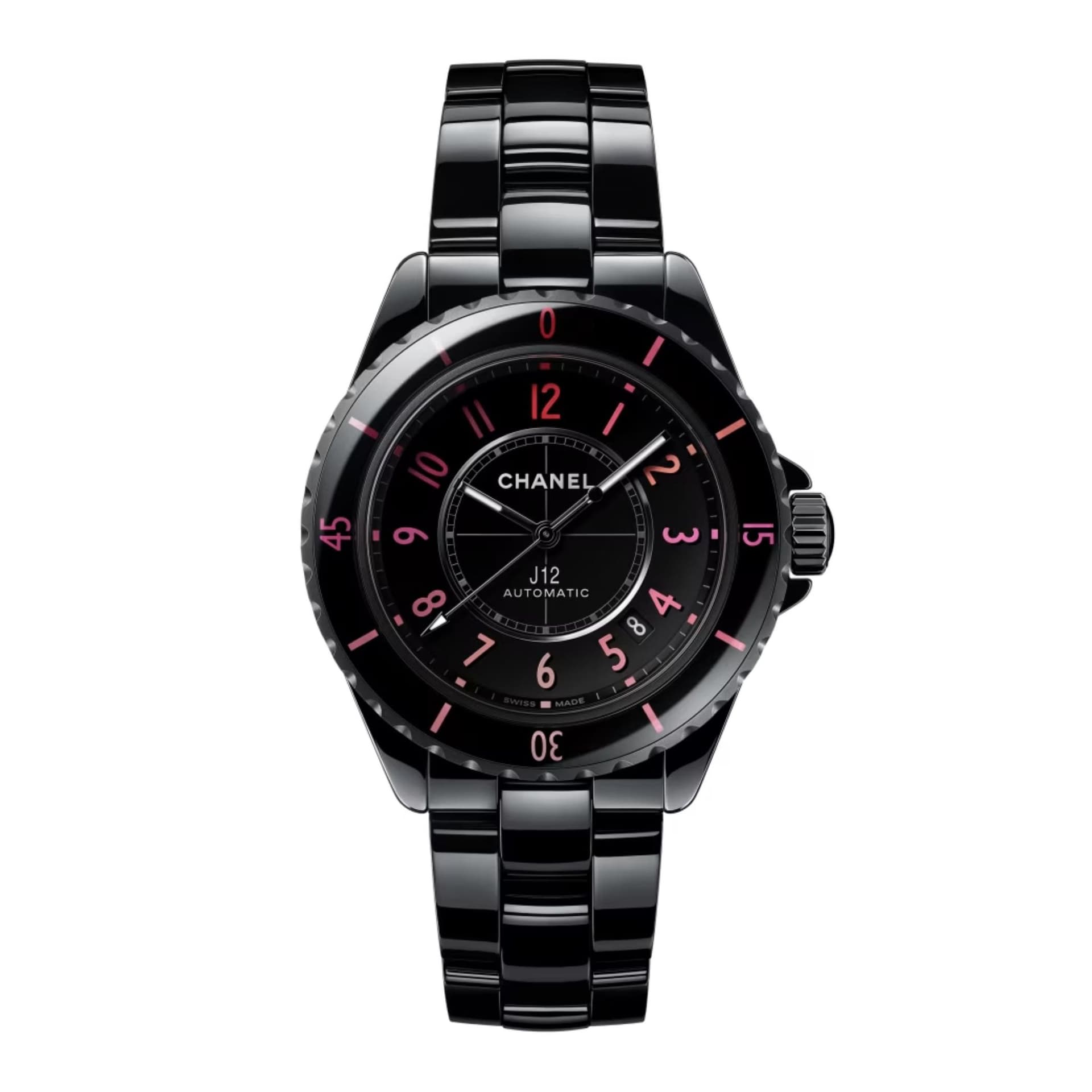 Chanel Montre J12 Blush Calibre 12.1, 38 Mm