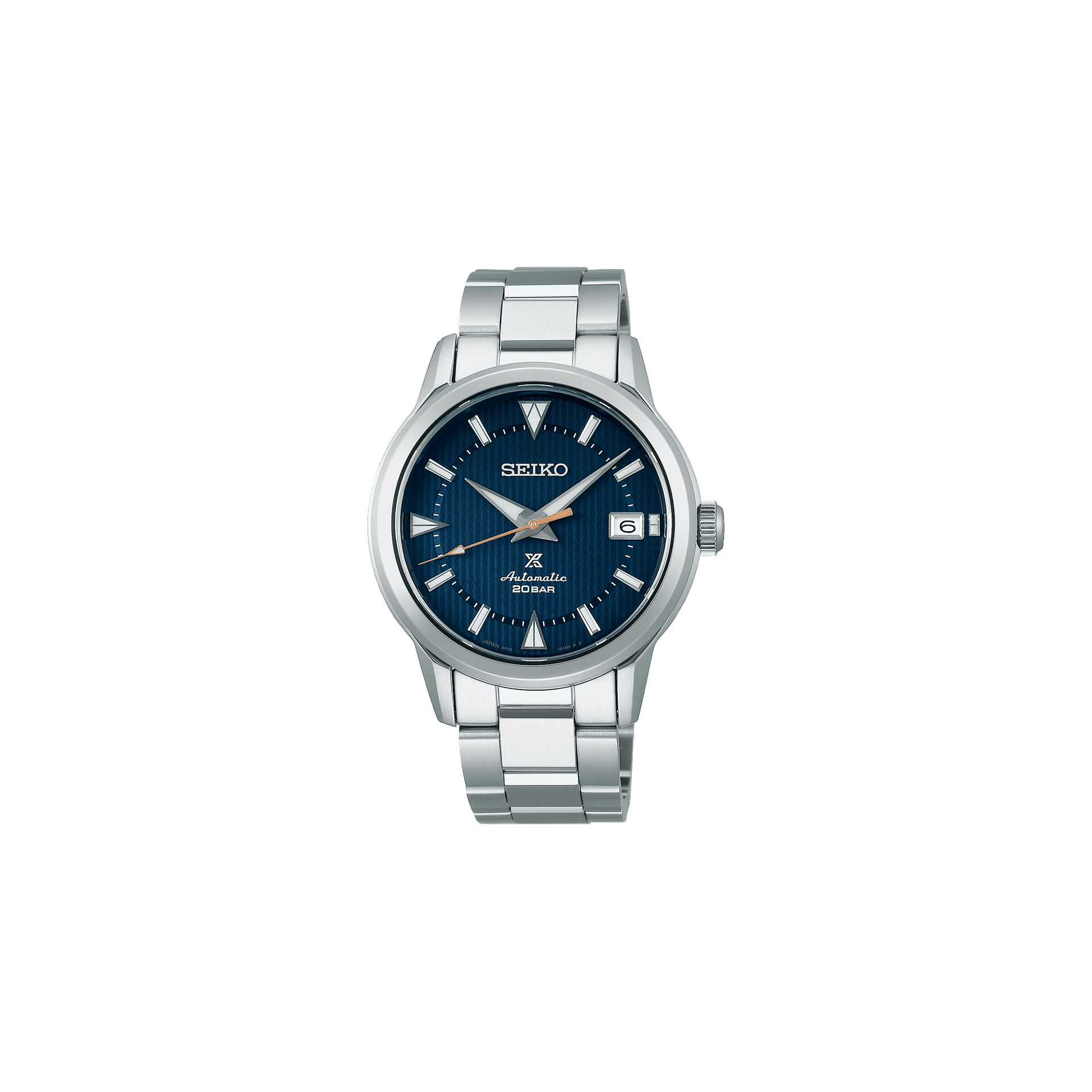 Seiko Prospex Alpinist — cadran bleu 38 mm