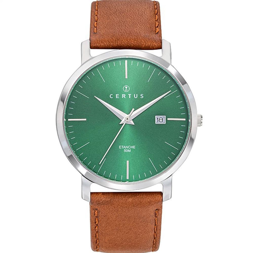 Certus Montre Certus en Cuir Marron