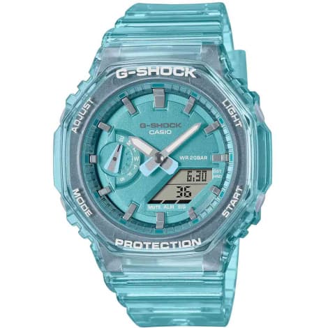 Casio Montre GShock Classic Lady - Série GMA-S - Transparent Bleu 46.2 x 42.9 mm- GMA-S2100SK-2A