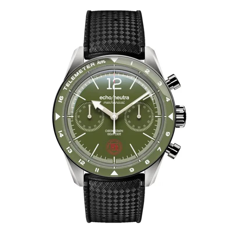Echo/Neutra Montre 1956 Chronographe Alpine Green