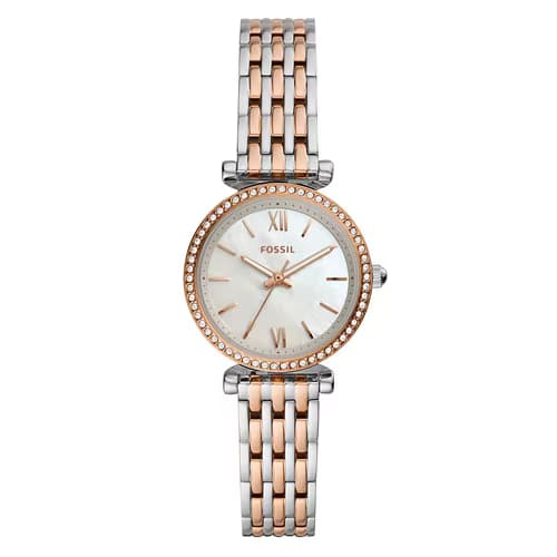 Fossil Montre Femme — bracelet acier