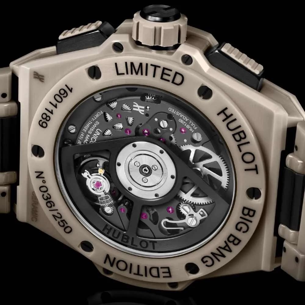 Hublot Integrated Beige Ceramic