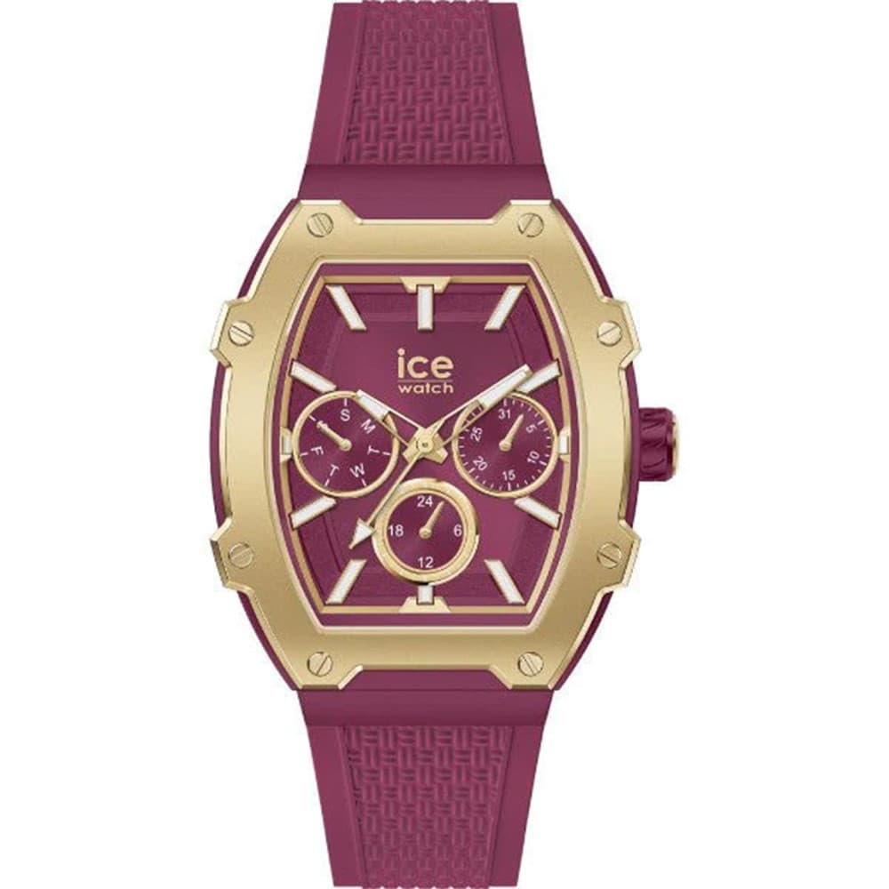 Ice Watch Montre Ice Watch Collection Ice Boliday en Silicone Rose
