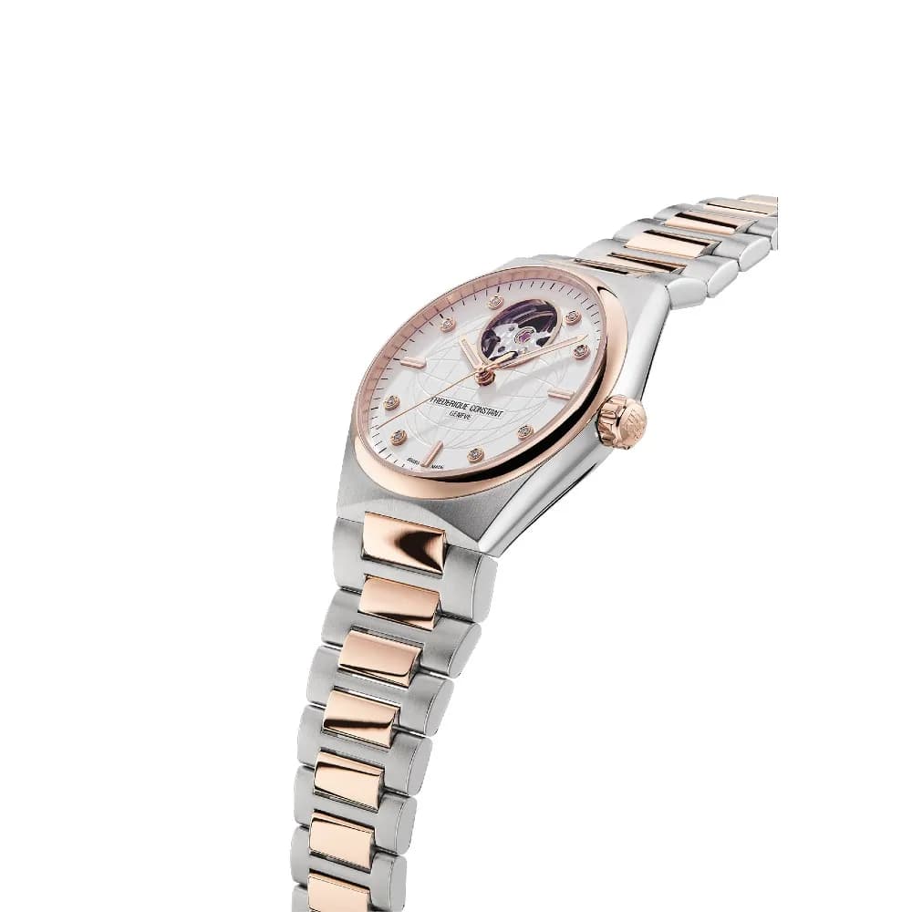 Frédérique Constant Montre Frédérique Constant Highlife Ladies Cadran Blanc - FC-310VD2NH2B