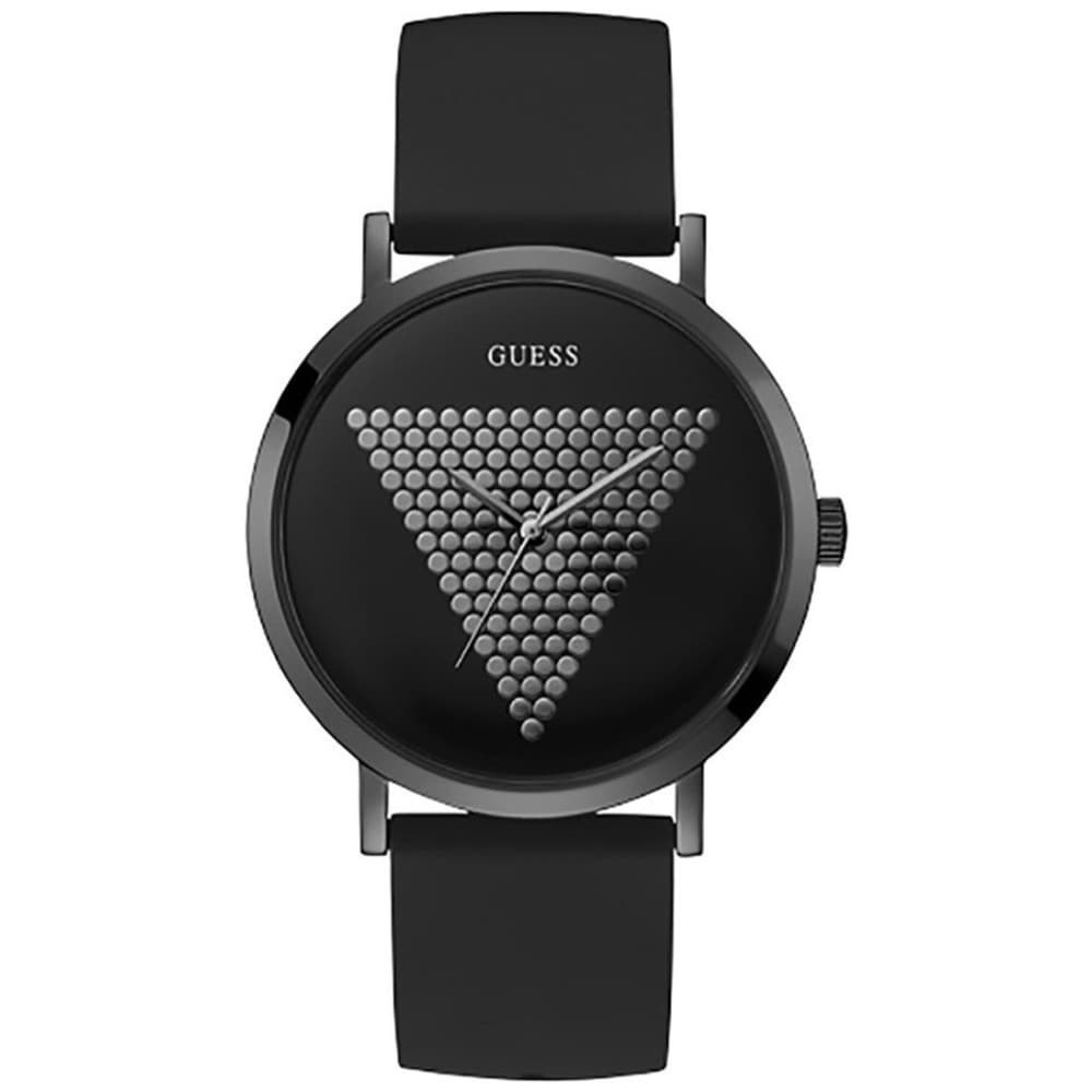 Guess Montre Homme GUESS en Silicone Noir