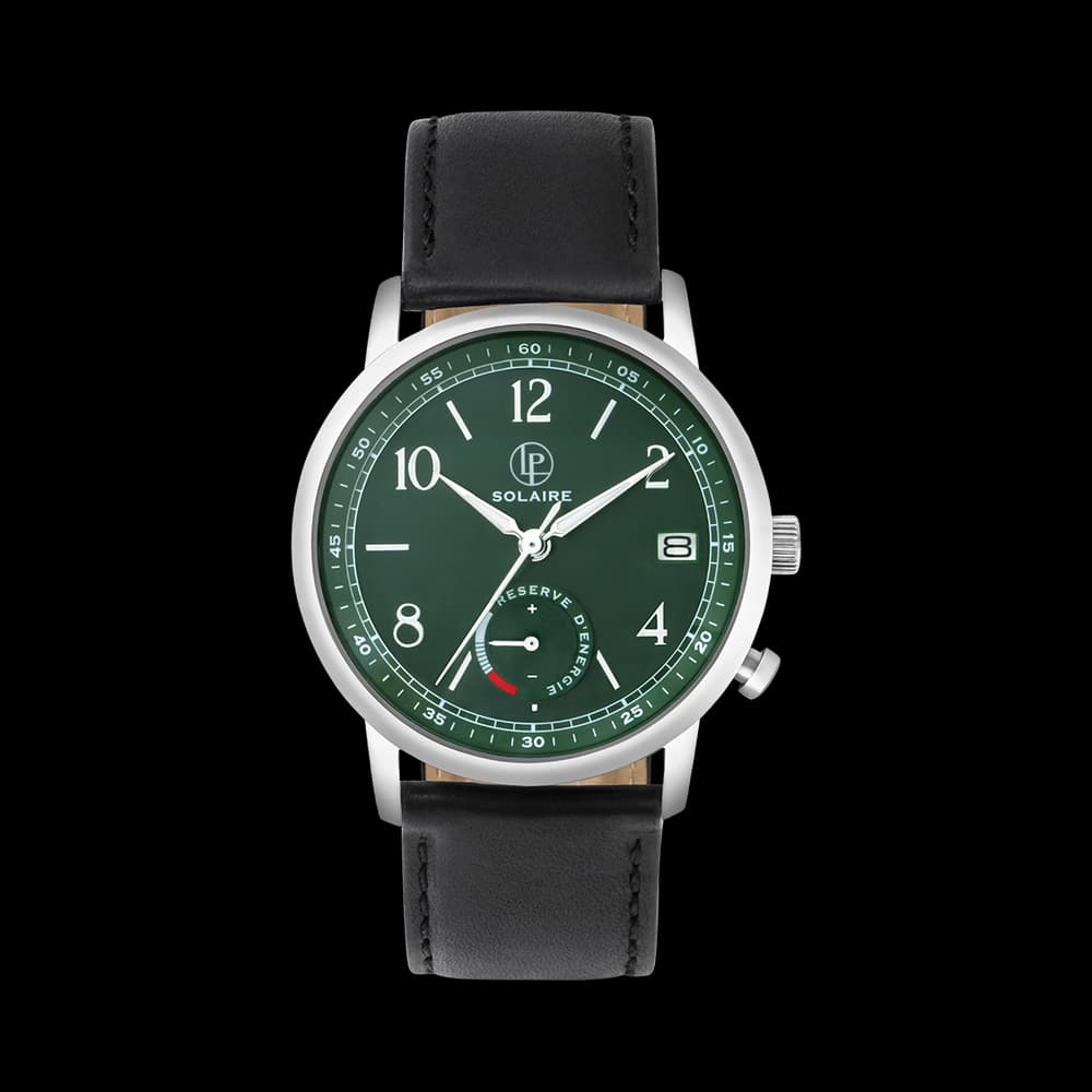 Louis Pion Montre quartz solaire Homme Auguste Vert
