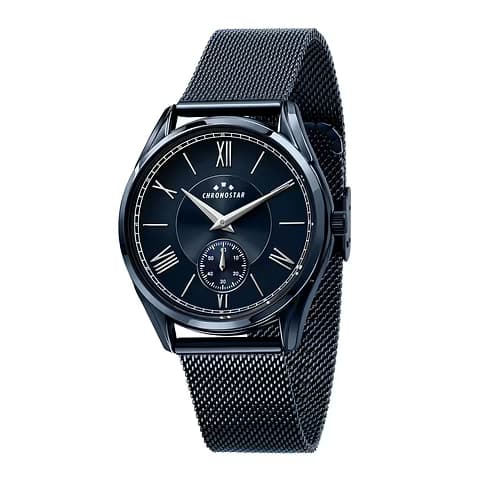 Chronostar Montre Analogique Homme Chronostar Acier Métal Bleu R3753298001