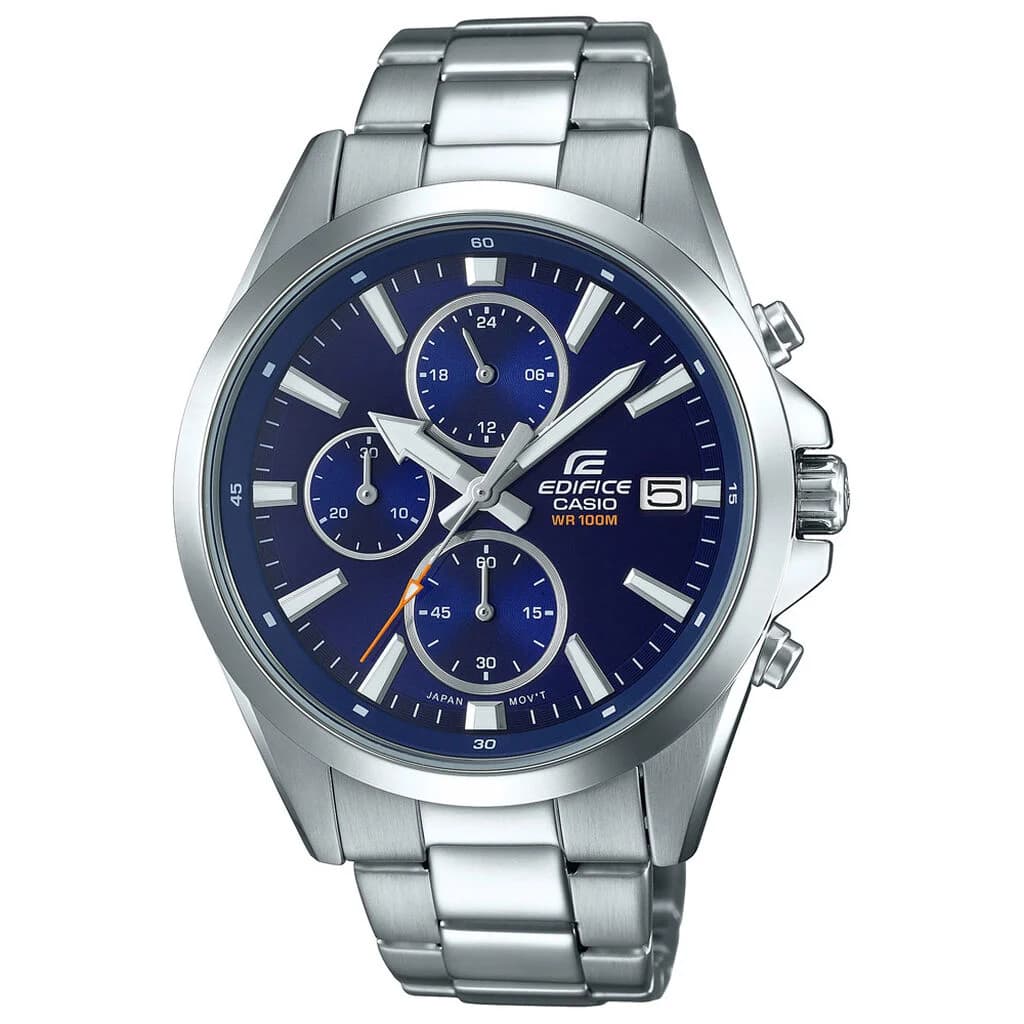 Casio Edifice EFV-560D-2AVUEF — boîtier argenté