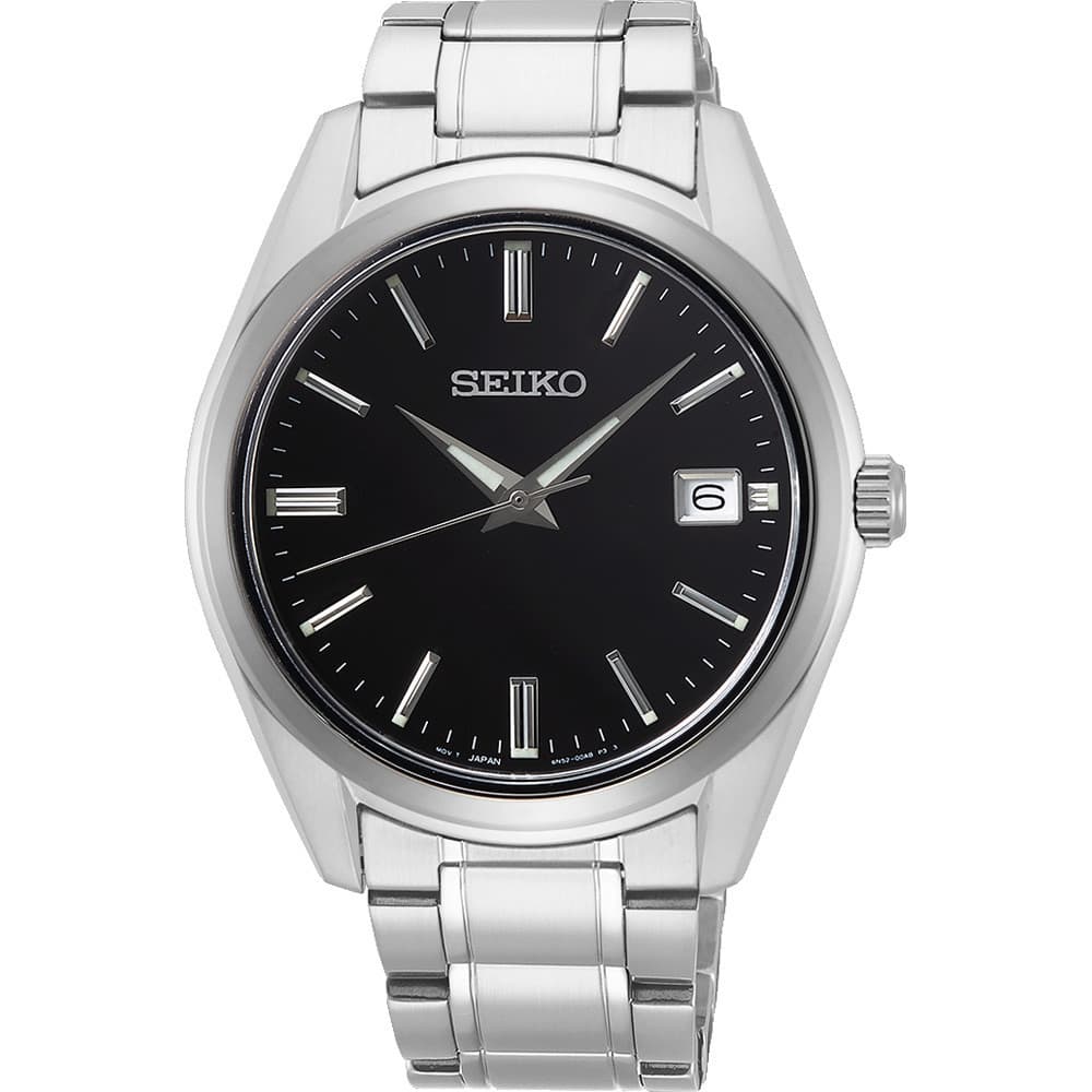 Seiko Classique — cadran noir