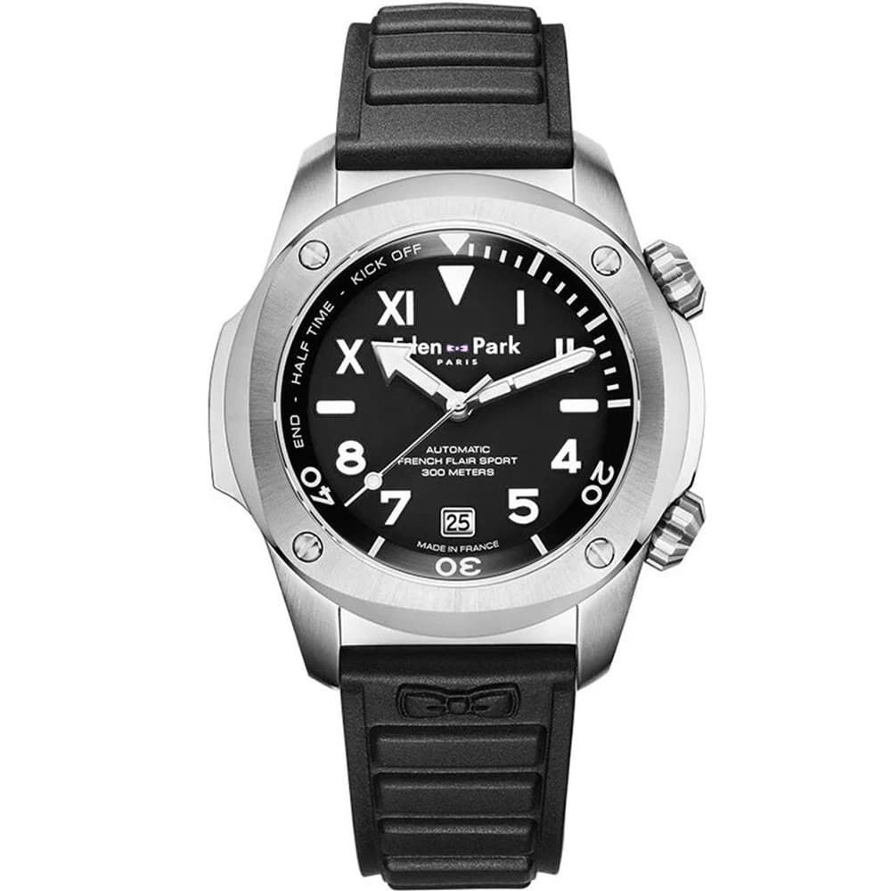 Eden Park Montre Automatique Eden Park Collection Sport en Résine Noir