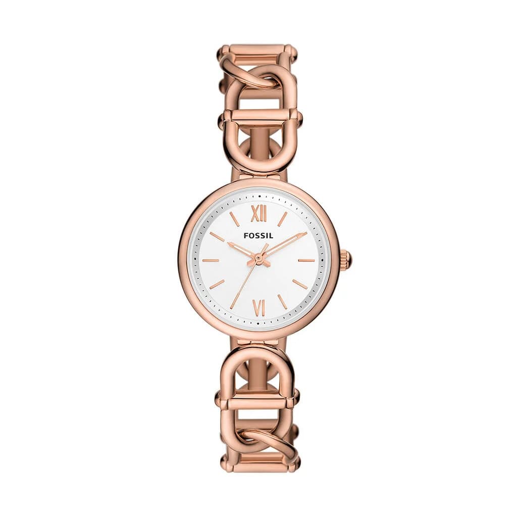 Fossil Carlie — cadran blanc