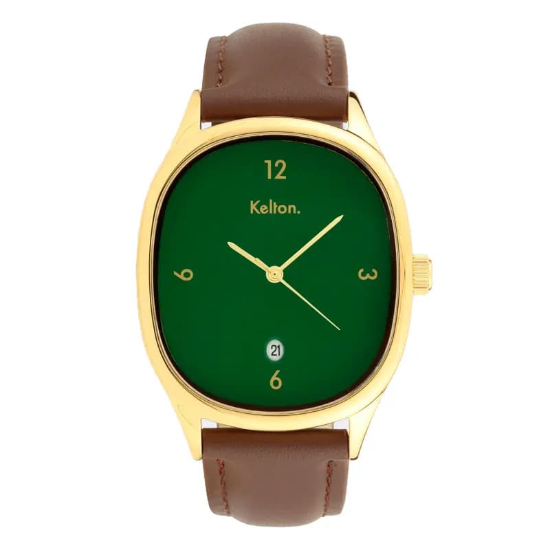 Kelton Montre Grande Colorama Acier Menthe Choco 9124942