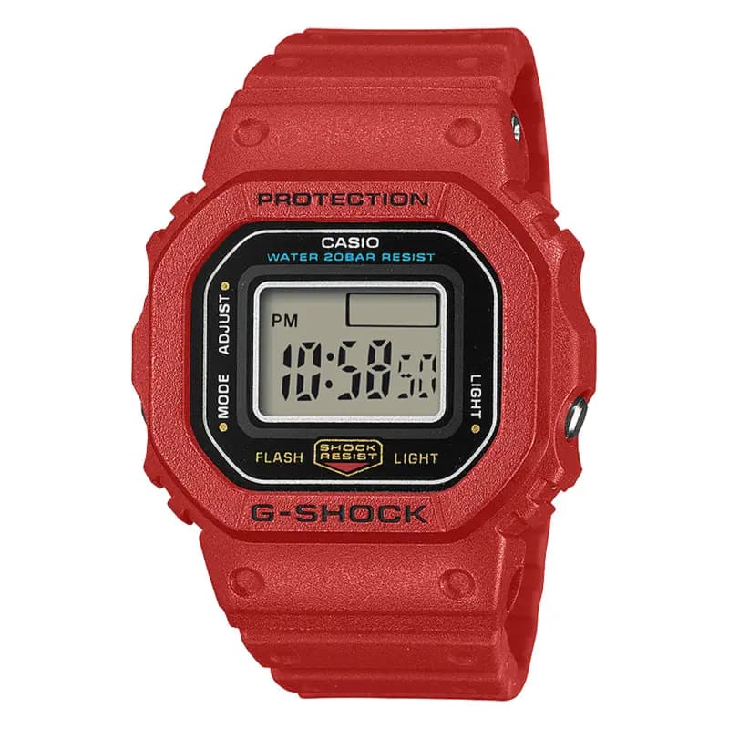 Casio G-Shock Nano — bracelet rouge