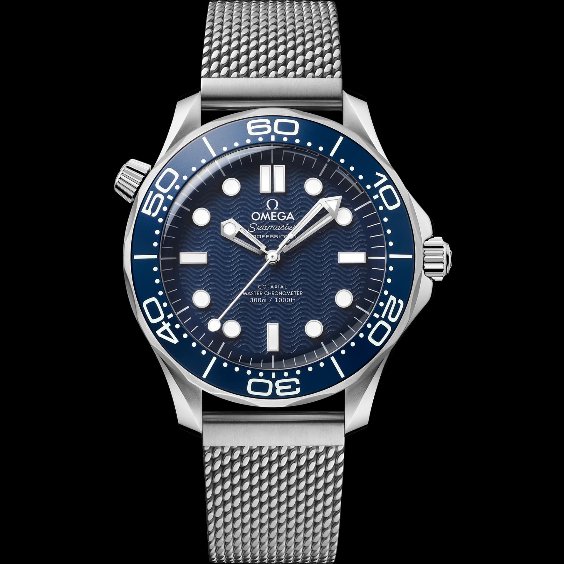 Omega Seamaster 42 mm, acier sur acier