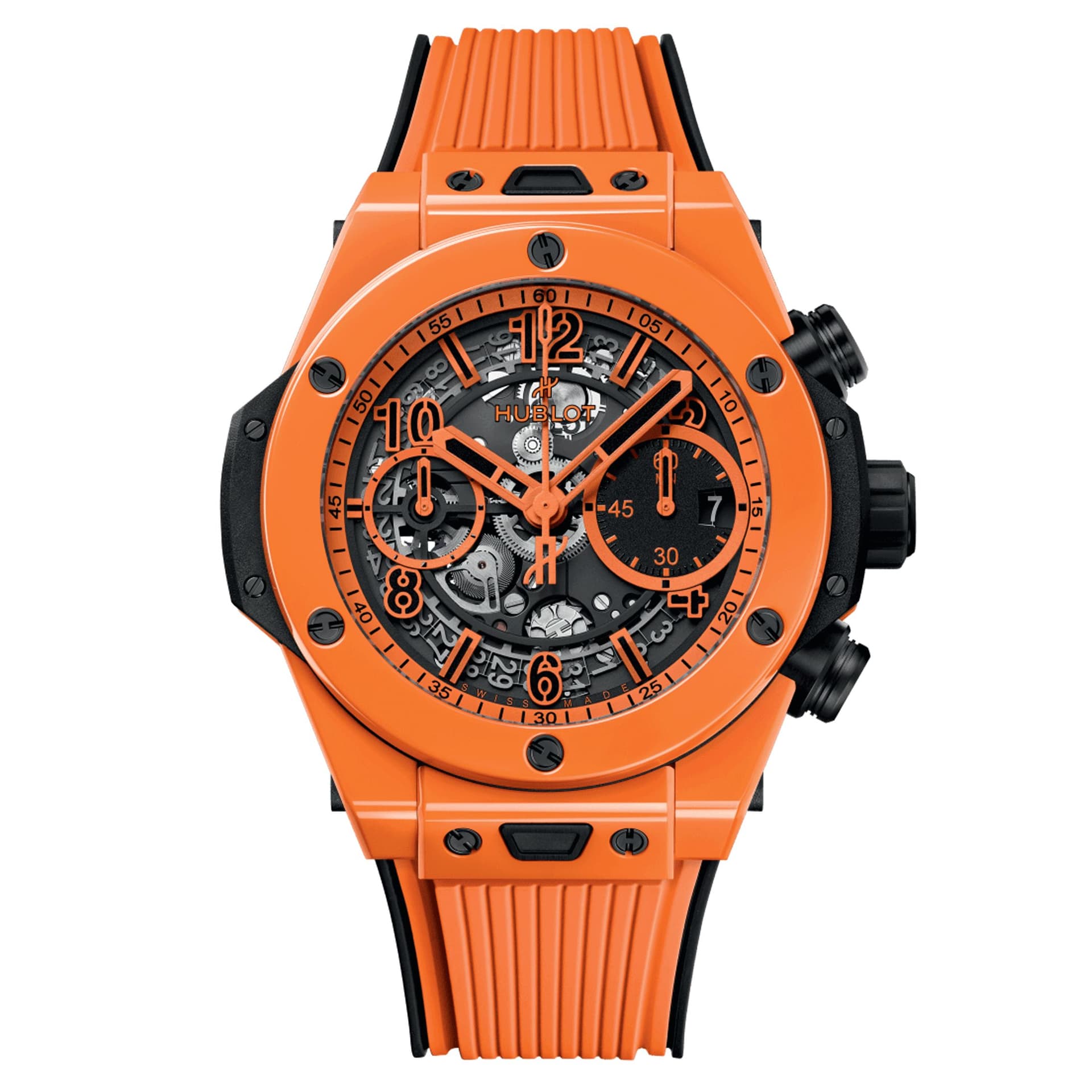 Hublot Unico Orange Ceramic