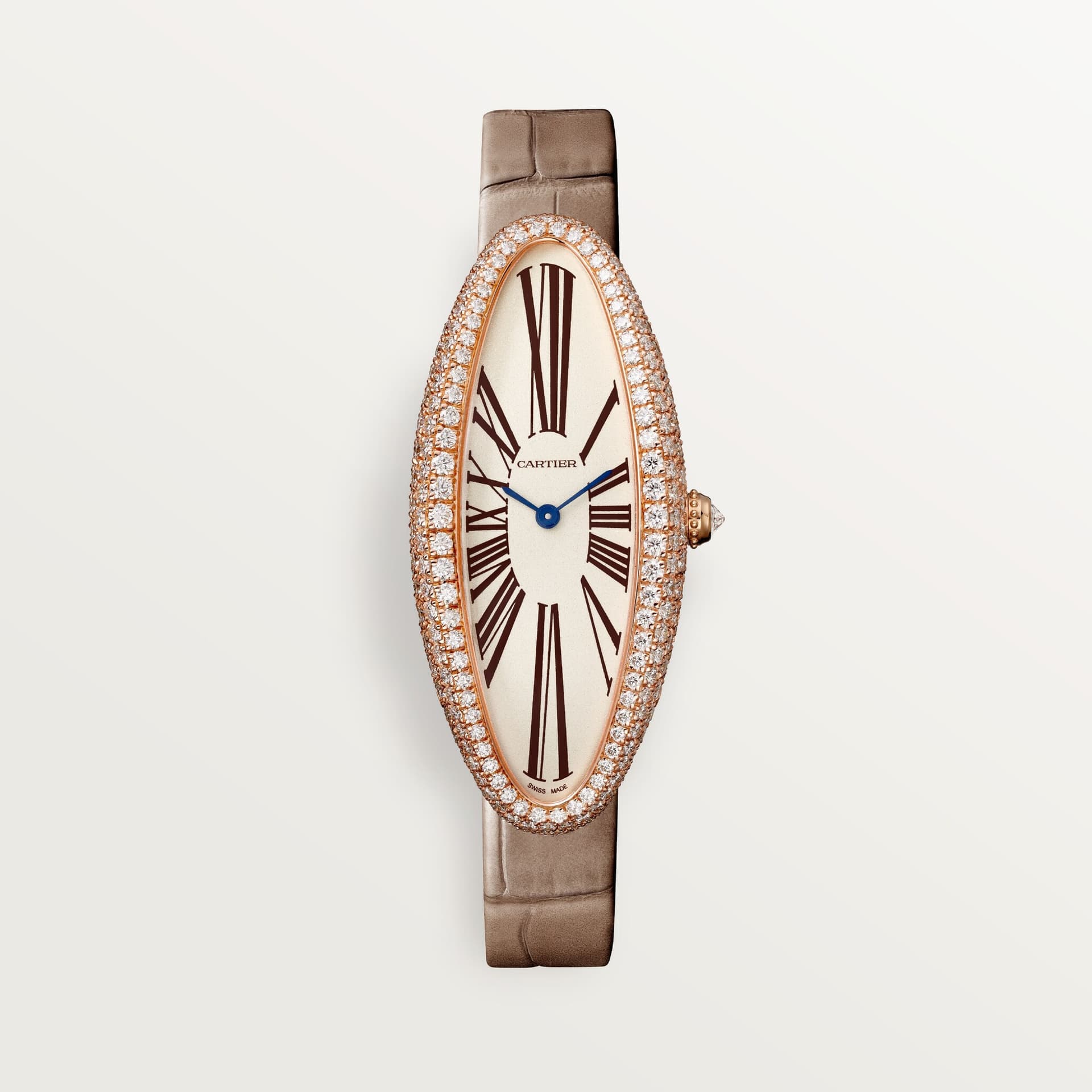 Cartier Baignoire Allongée — boîtier or rose