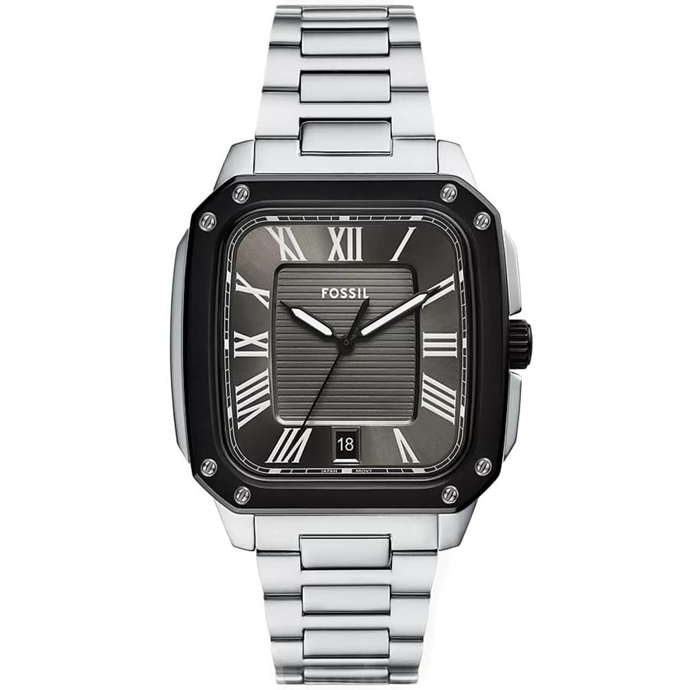 Fossil Crosby — cadran noir