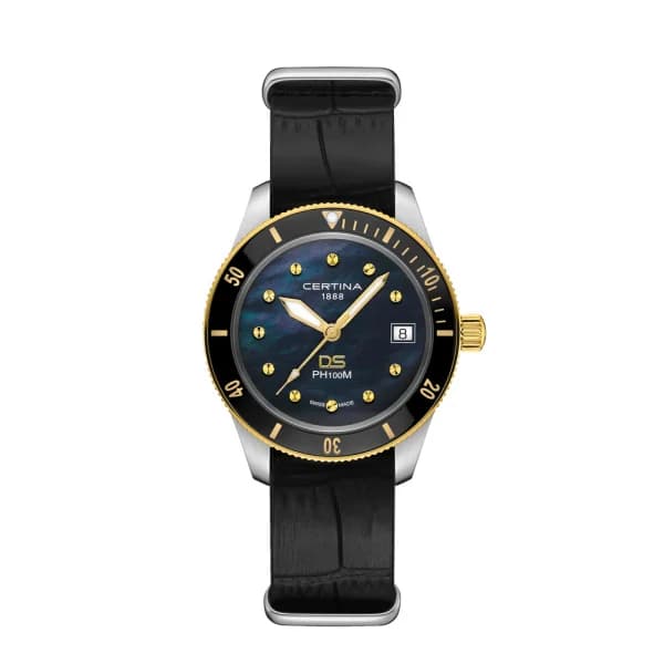 Certina Montre Certina DS PH100M Lady Quartz Cadran Noir