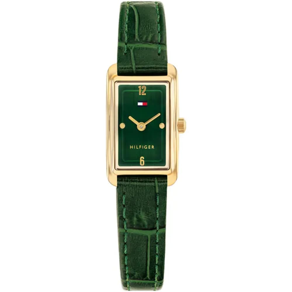 Tommy Hilfiger Montre Tommy Hilfiger Collection Madison en Cuir Vert