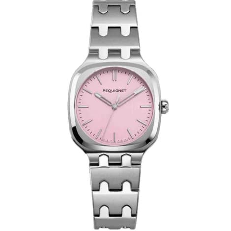 Pequignet Montre Pequignet Manufacture Concorde 30 mm Quartz Cadran Rose - 9042483