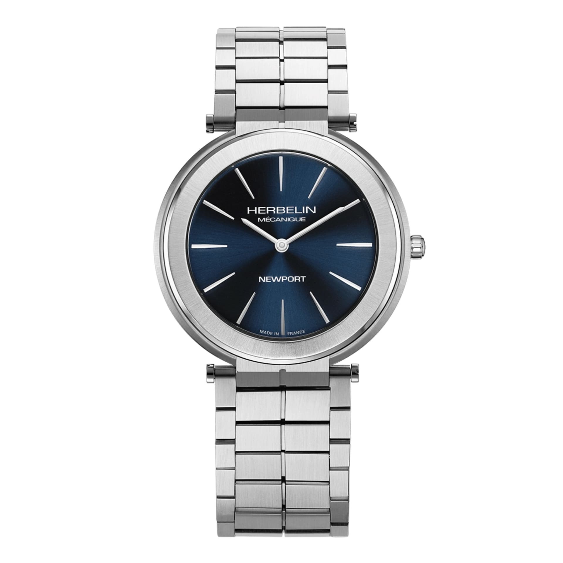 Michel Herbelin Montre Herbelin Newport Slim Mechanical Homme Automatique - 1222B15S