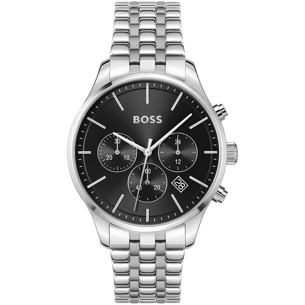 Hugo Boss Montre Boss Collection Avery en Acier Argenté