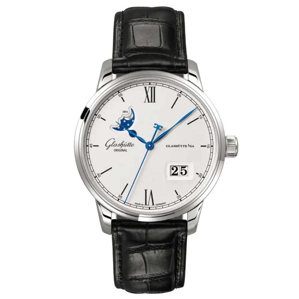 Glashütte Original Senator Excellence Date Panorama Phase de Lune