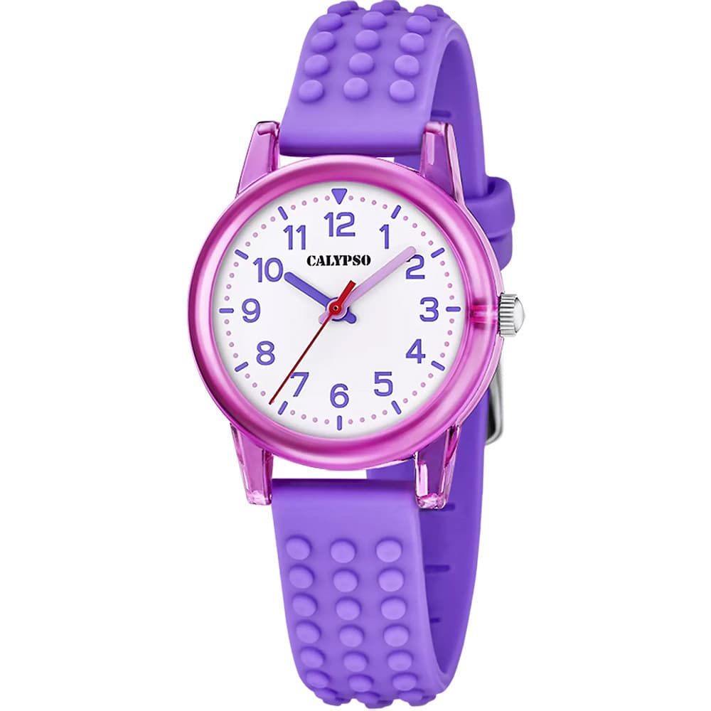 Calypso Montre Calypso en Caoutchouc Violet