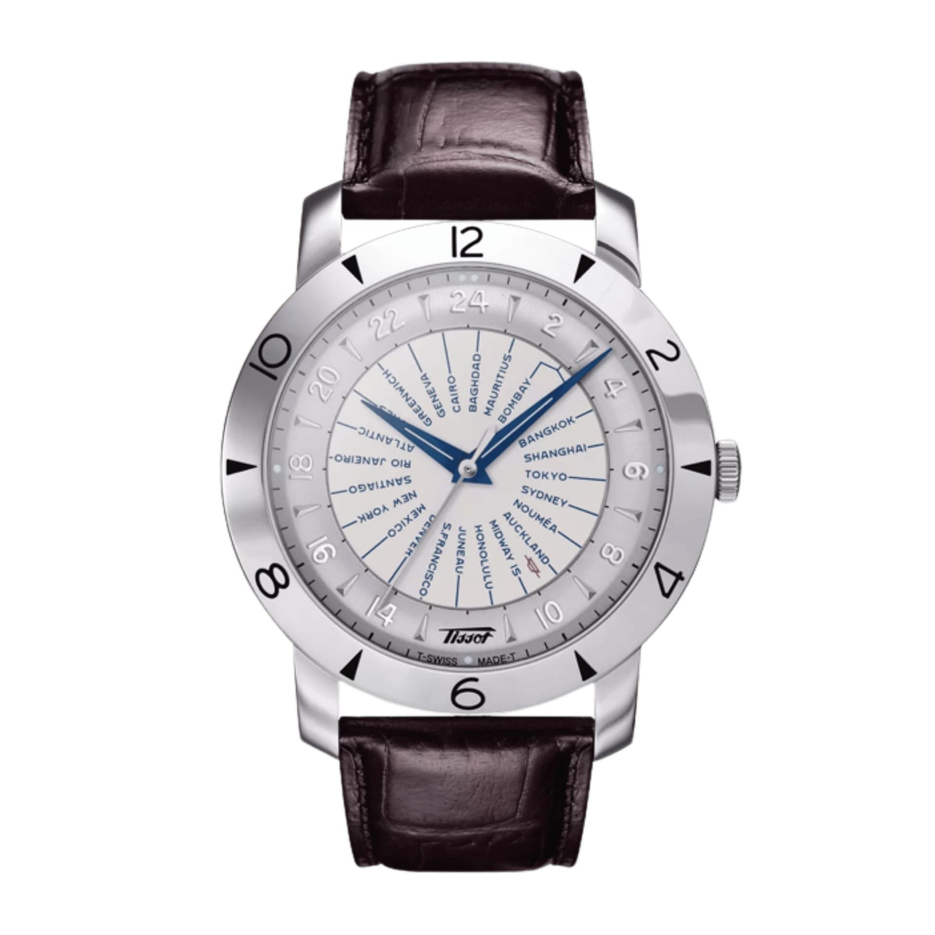 Tissot Heritage Navigator 160th — cadran argenté