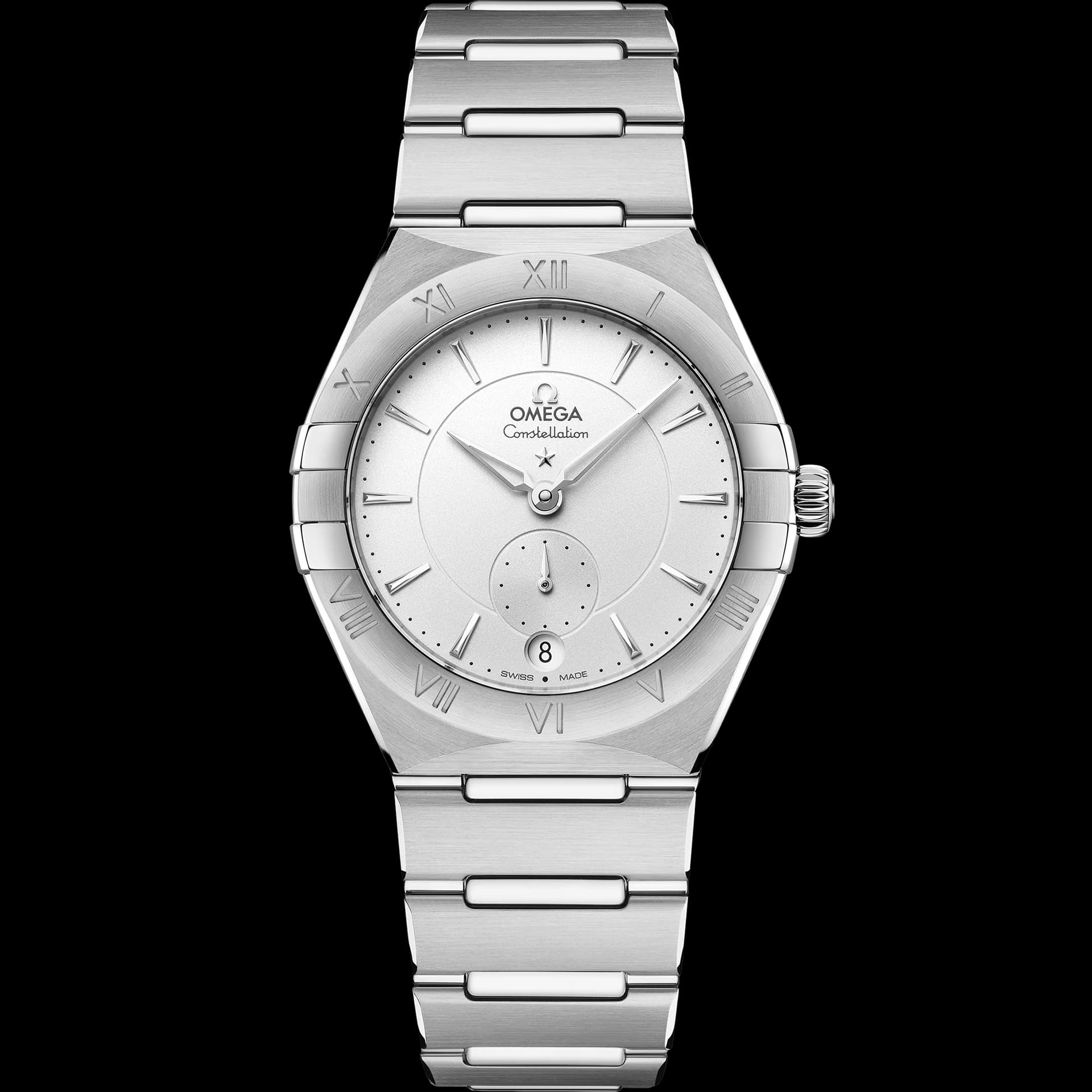 Omega Constellation 34 mm — cadran argenté
