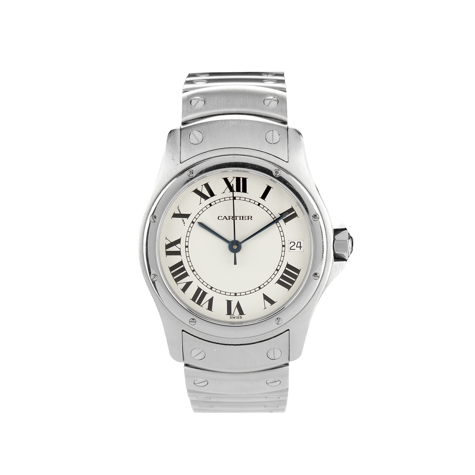 Cartier Montre Cartier Santos Ronde 1920-1 automatique 33 mm
