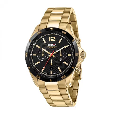 Sector Montre Homme SECTOR 650 en Acier Jaune