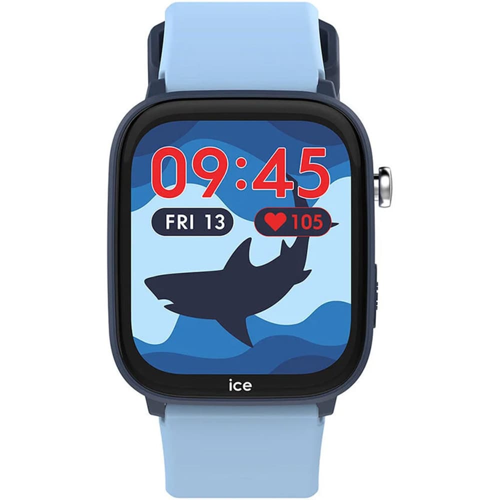 Ice Watch Montre Connectée Ice Watch Collection Ice Smart Junior 3.0 en Silicone Bleu