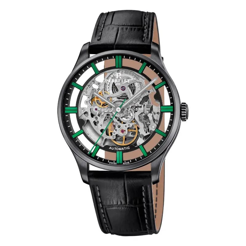 Perrelet Montre Weekend Skeleton A1306/3