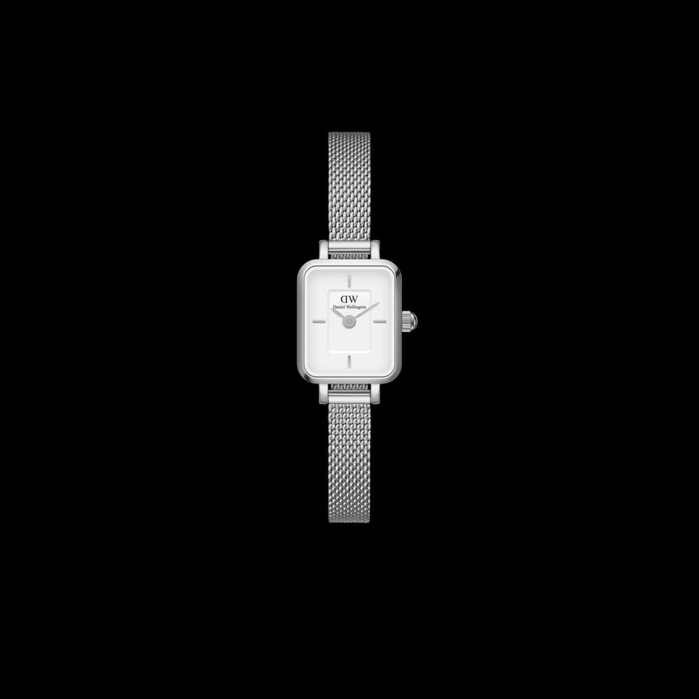 Daniel Wellington Montre quartz Femme Quadro mini Blanc