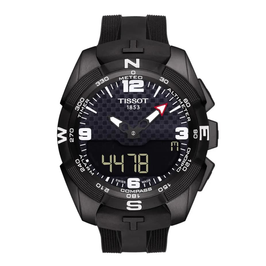 Tissot T-Touch — cadran noir titane