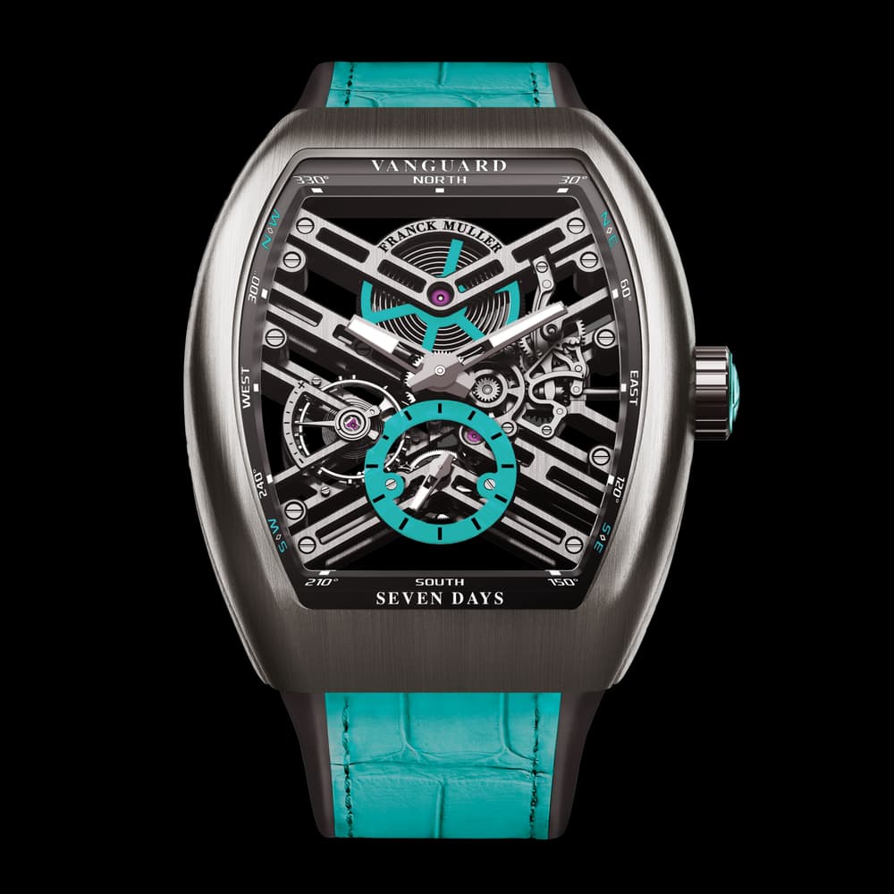 Franck Muller Montre mécanique Homme Vanguard Transparent
