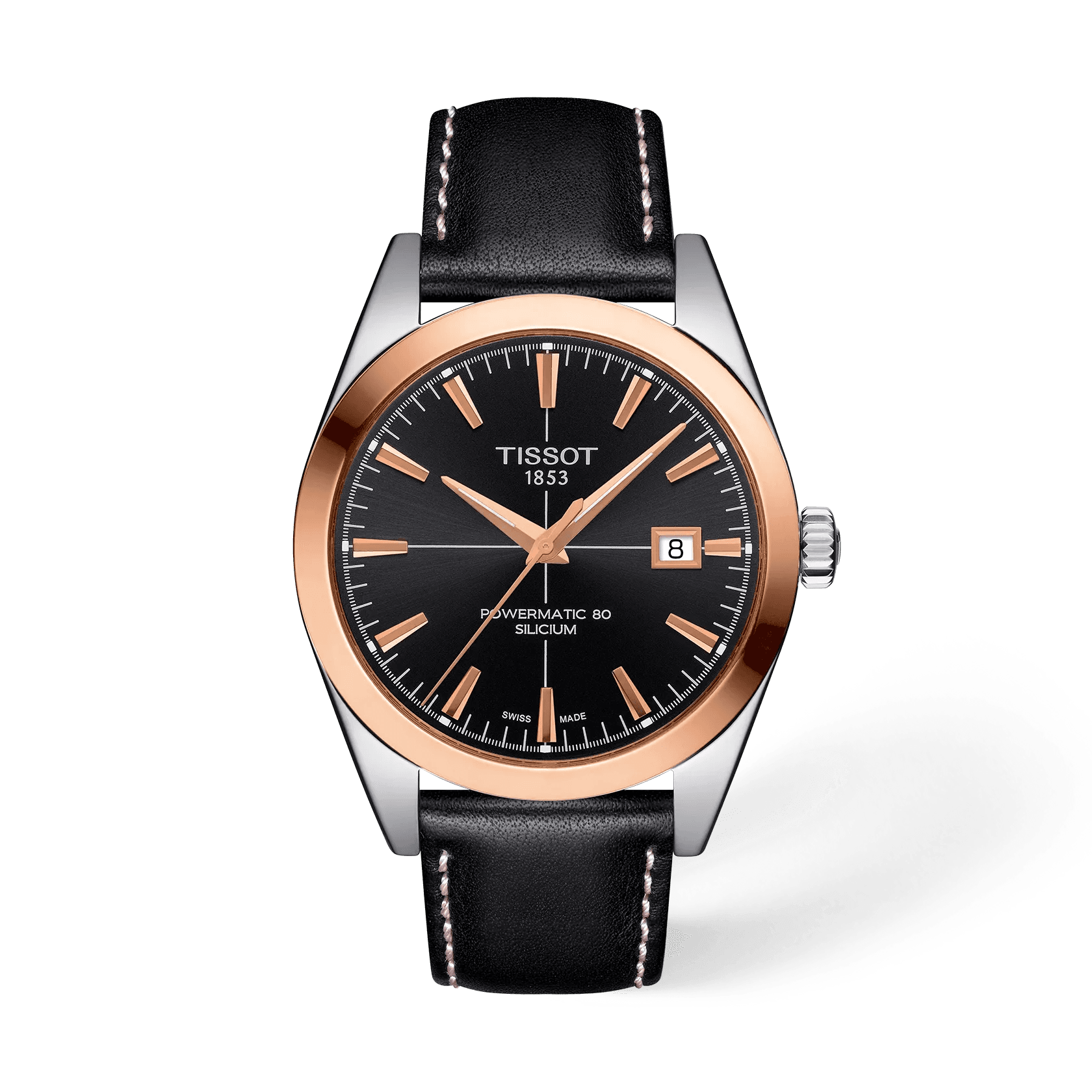 Tissot Tissot Gentleman Gold bezel 40mm