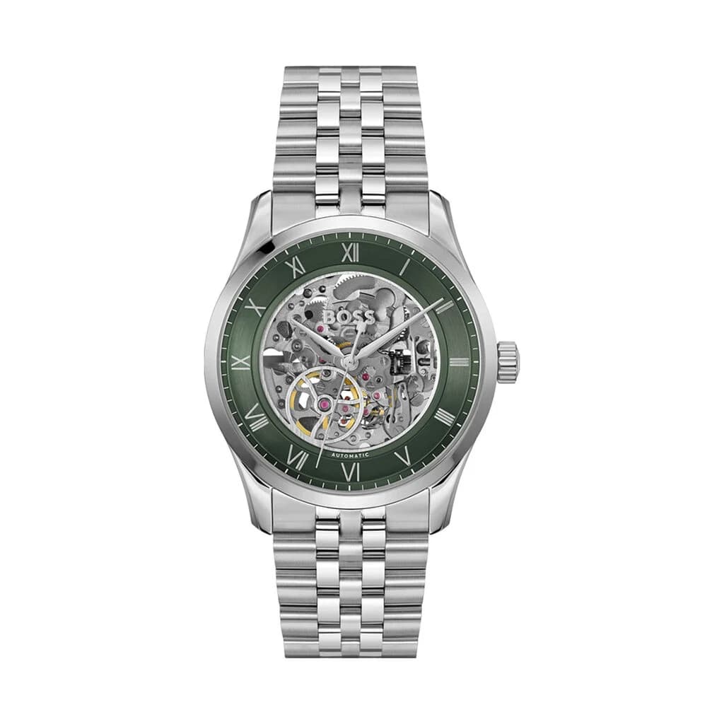 Hugo Boss Montre Boss Principle Skeleton Vert