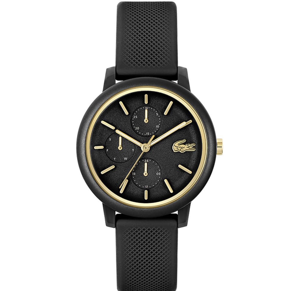 Lacoste Montre Lacoste Collection .12.12 Multi en Silicone Noir