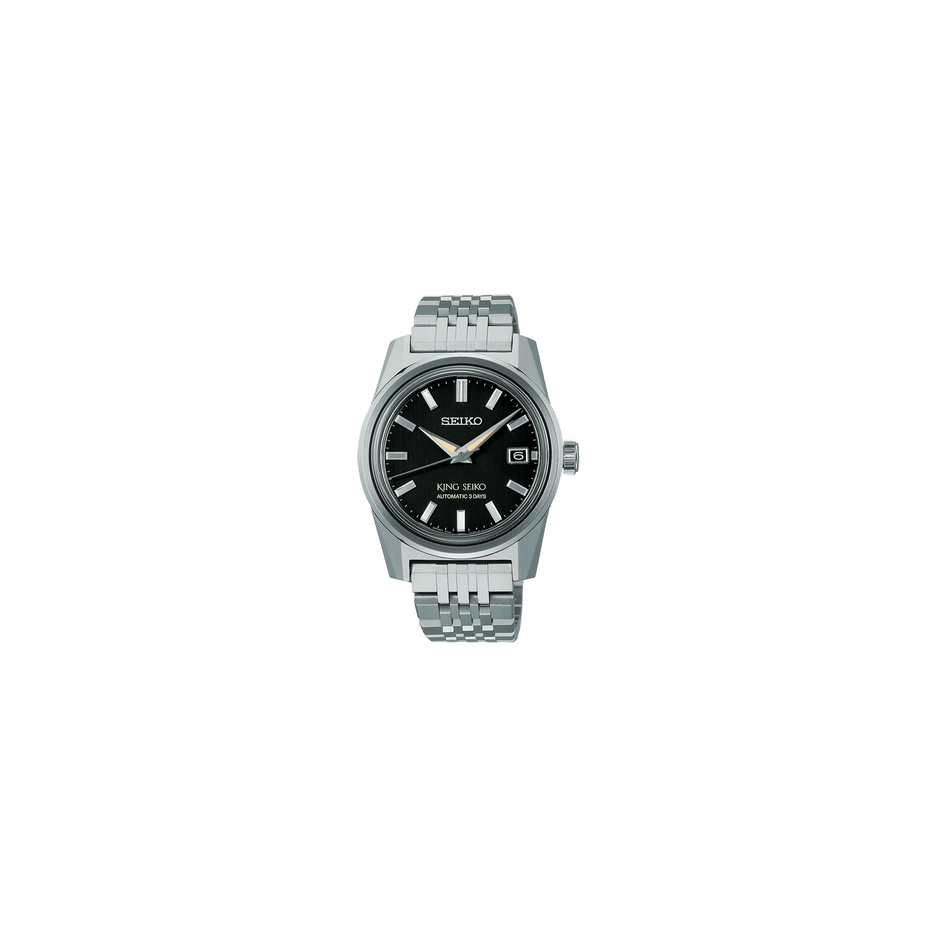 King Seiko — cadran noir 38 mm