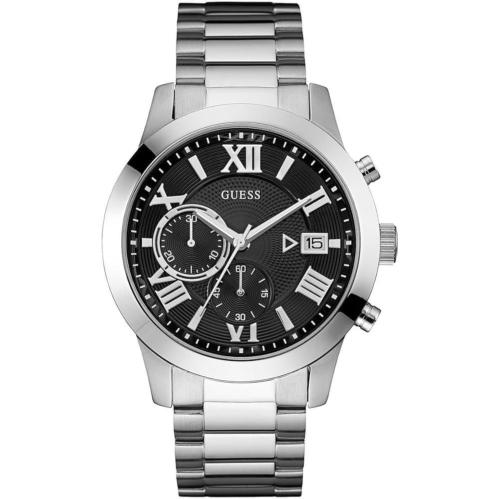 Guess Montre Guess en Acier Argenté