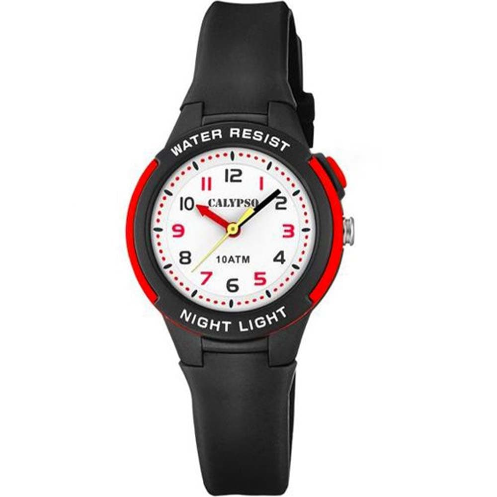 Calypso Montre Calypso en Plastique Noir