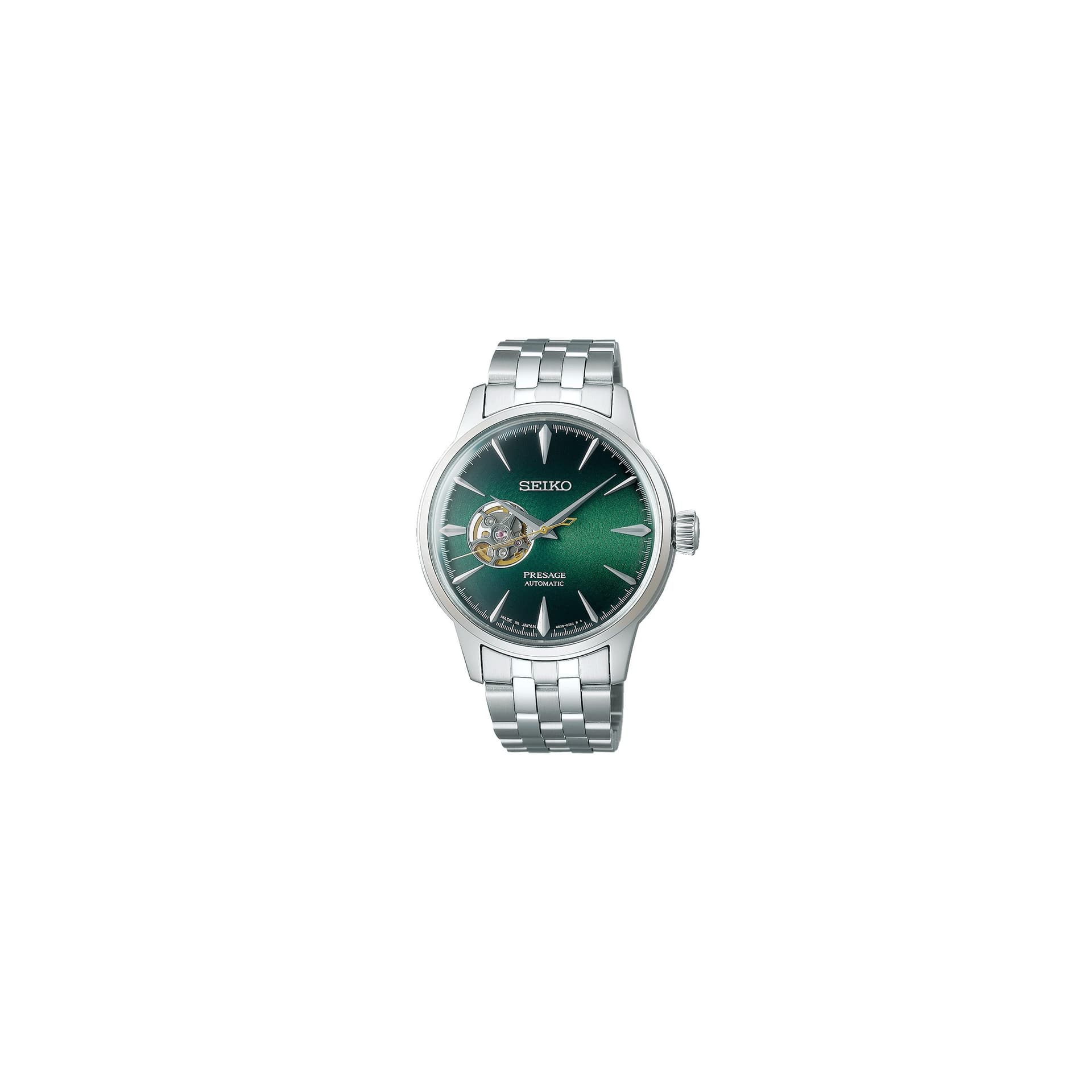 Seiko Presage — boîtier gris