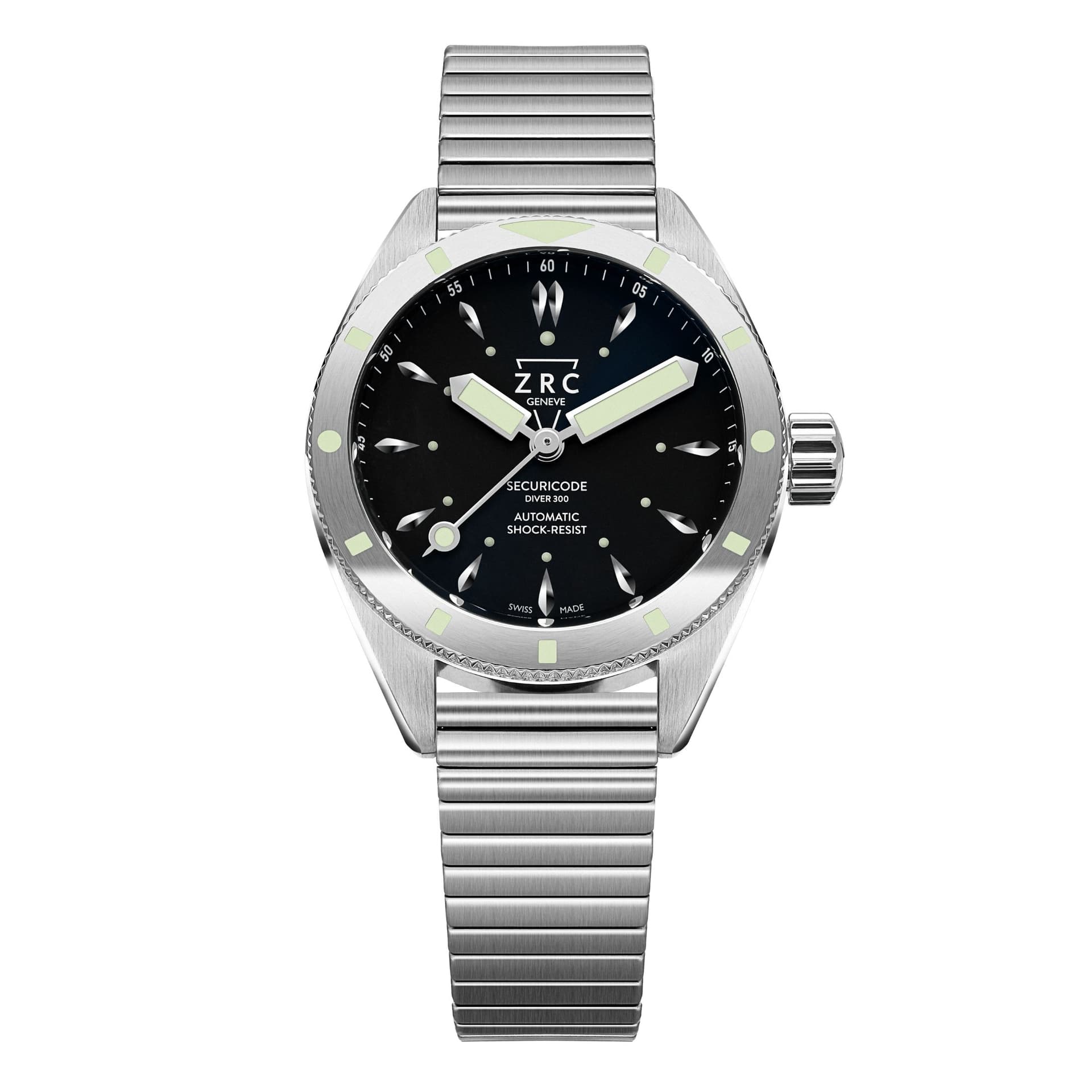 ZRC Montre ZRC Securicode - Diver300 - 39 mm - SC39163