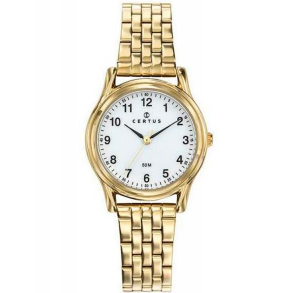 Certus Montre Certus en Acier et PVD Doré